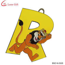 Hot Sale Animal Keychain Letter Keychain for Gift (LM1421)